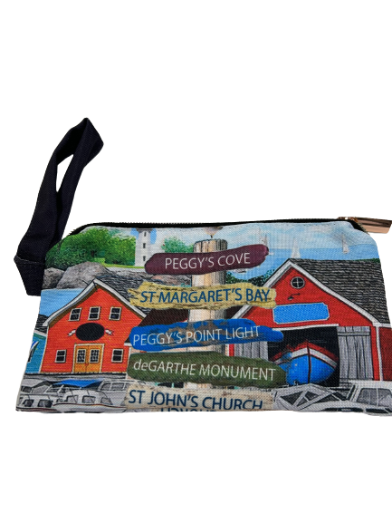 Peggy's Cove Wristlet Purse
