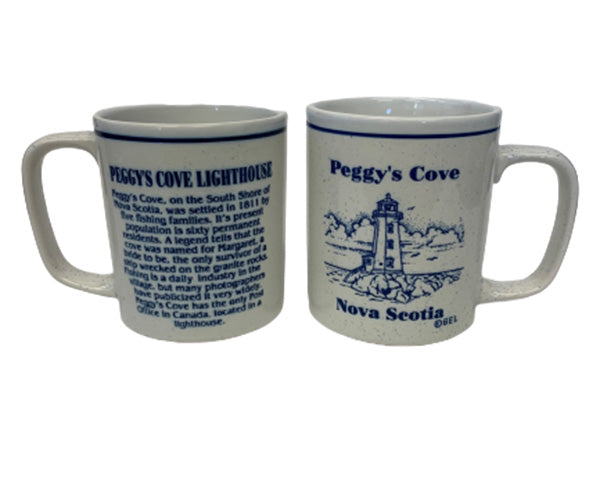 Peggy's Cove Embossed Mug