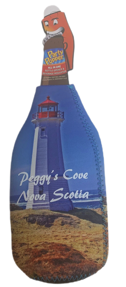 Neoprene Party Popper w/Bottle Opener