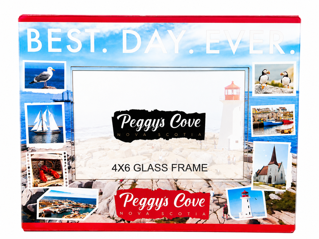 4x6 Peggy's Cove Glass Frame