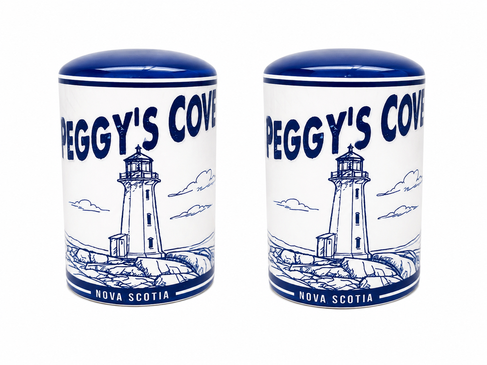 Peggy's Cove Ceramic Salt & Pepper Set