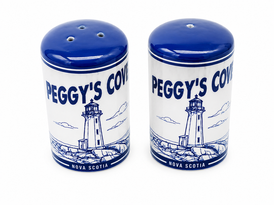 Peggy's Cove Ceramic Salt & Pepper Set