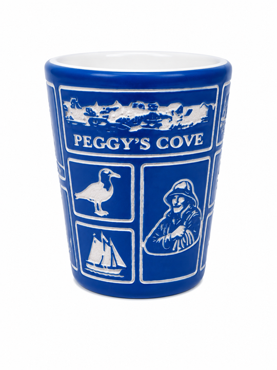 Peggy's Cove Ceramic Shot Glass