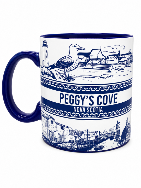 18oz Peggy's Cove Village Mug
