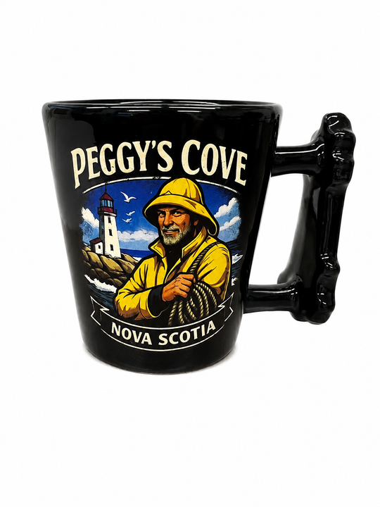 Mini Sou'wester Fishermen Mug w. Lighthouse Handle