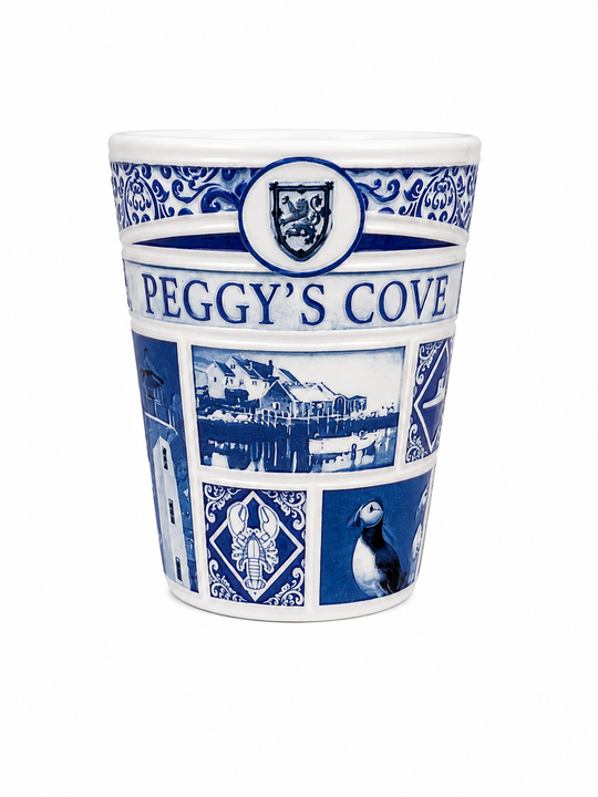 Peggy's Cove Full Wrap Shot Glass