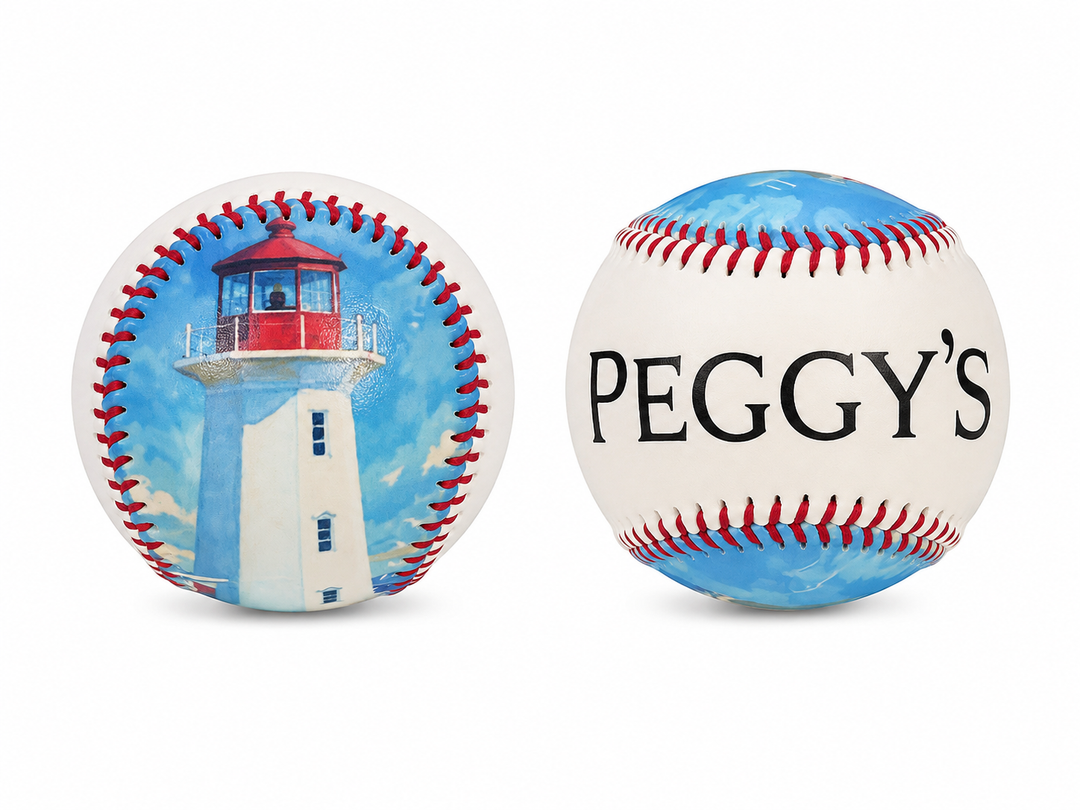 Peggy's Cove Lighthouse glossy Baseball