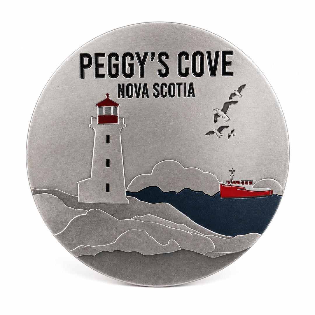 Jumbo Peggy's Cove Lighthouse Magnet