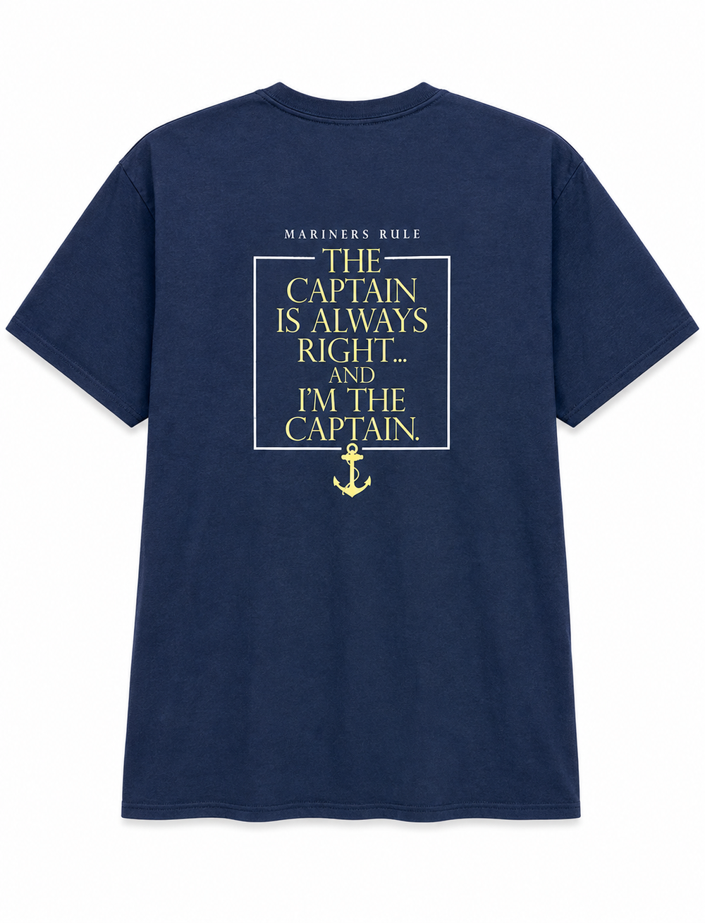T-Shirt - Mariners Rule - Navy