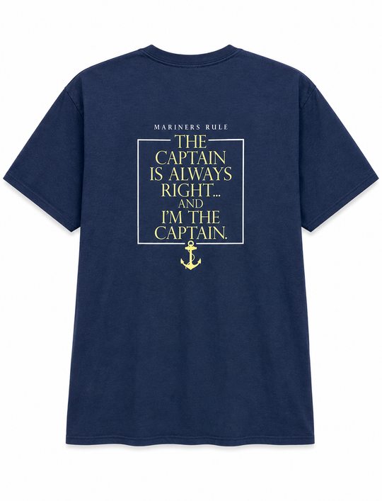 T-Shirt - Mariners Rule - Navy