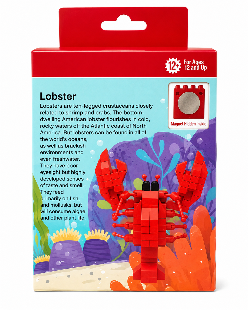 Mini Building Blocks - 103pc Lobster Maget
