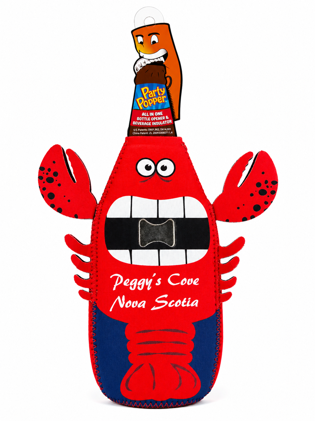 Neoprene Lobster Insulator with Opener