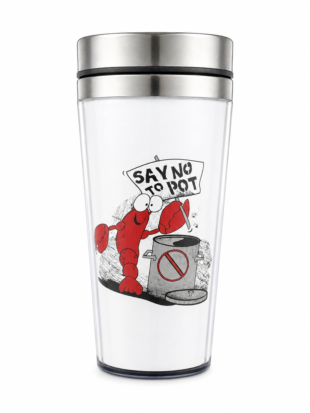 'Say No to Pot' Travel Mug