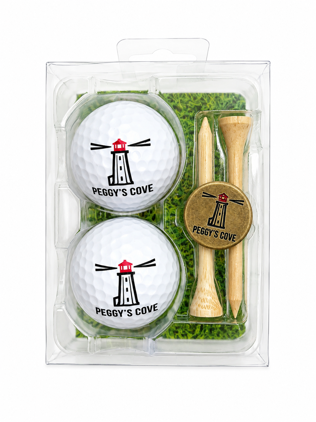 Peggy's Cove 5pc Golf Ball Set
