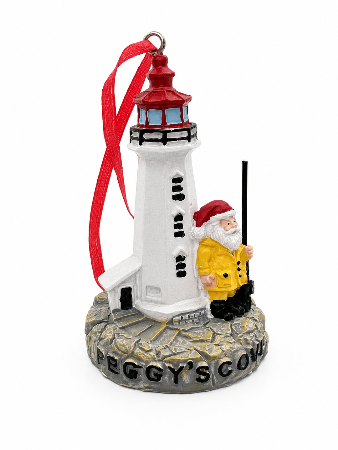 Peggy's Cove Fisherman Christmas Ornament