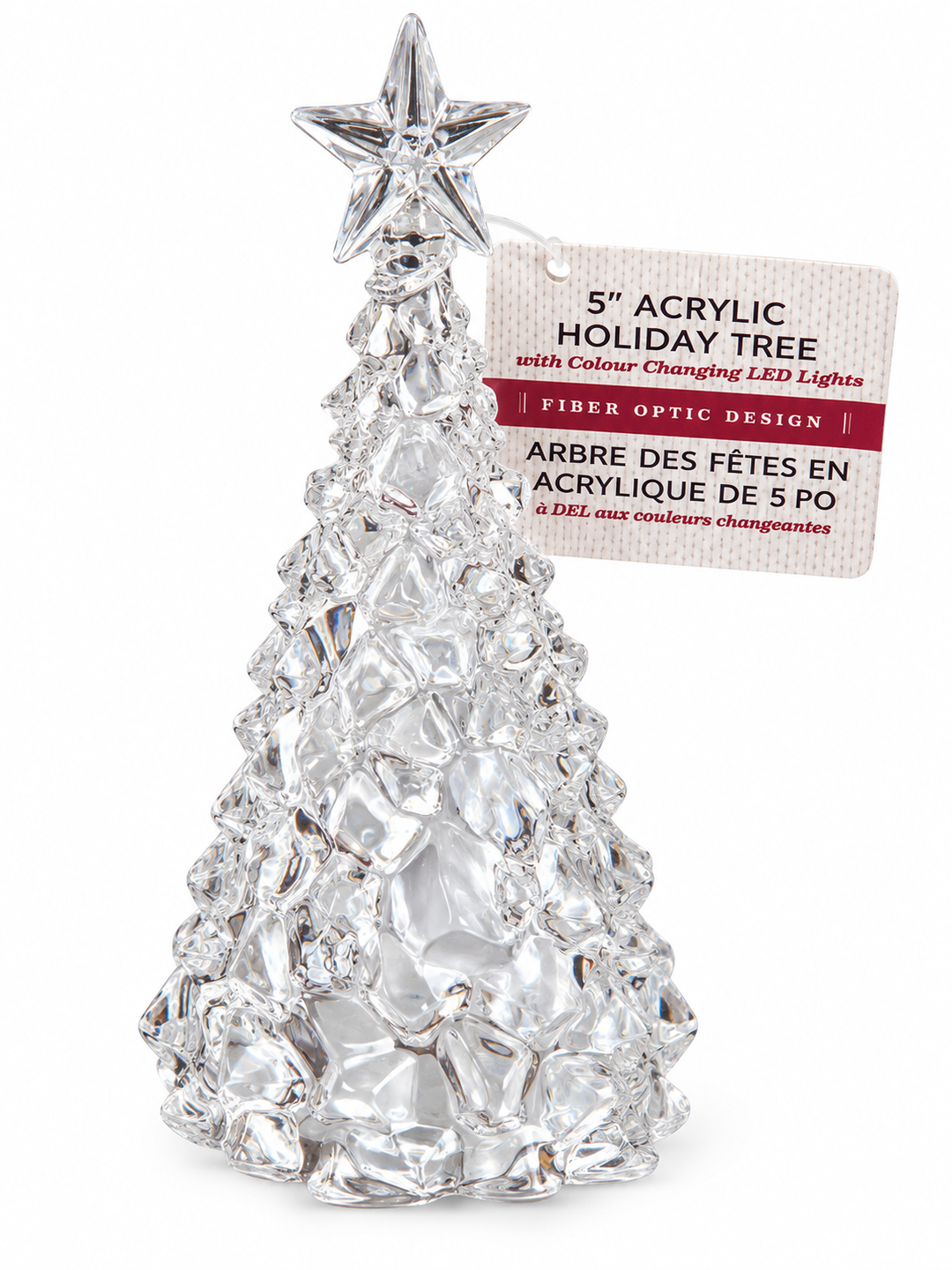 5" Acrylic LED Tree