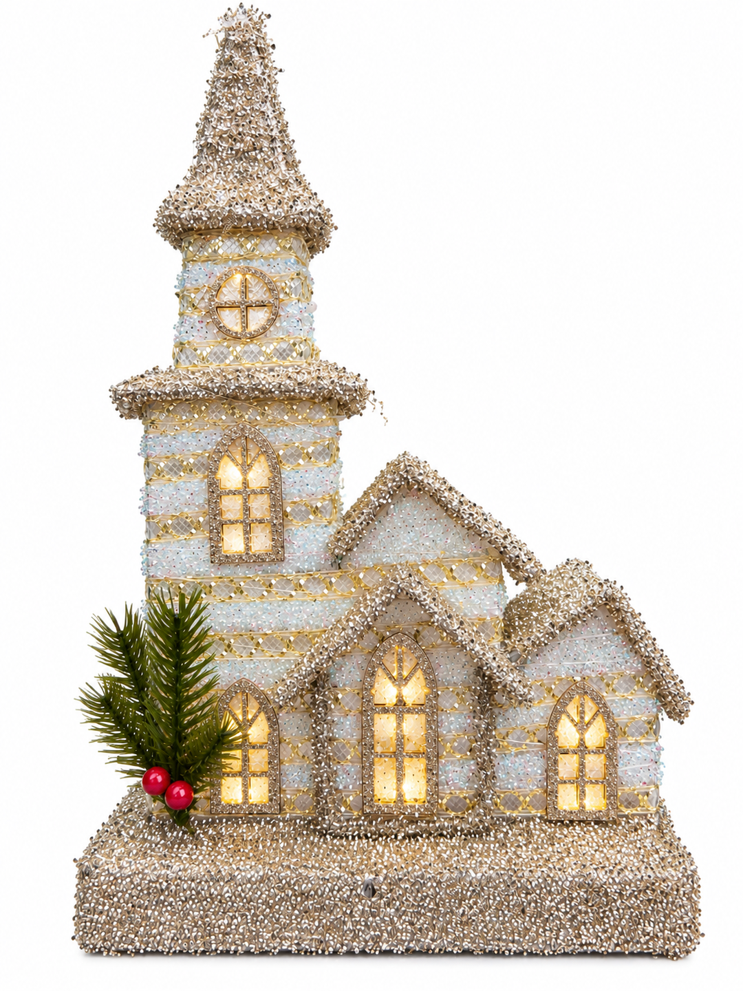 LED Tinsel Cathedral