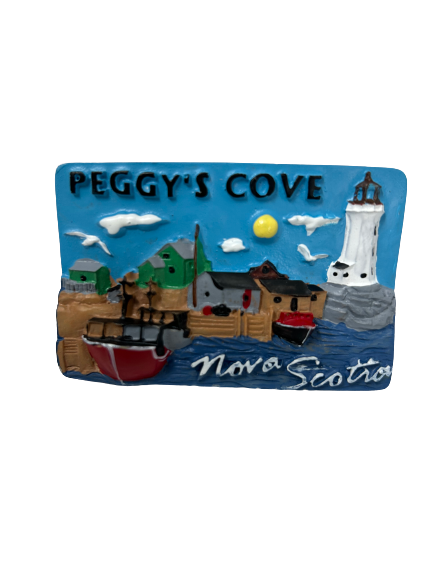 Peggy's Cove 3D Magnet