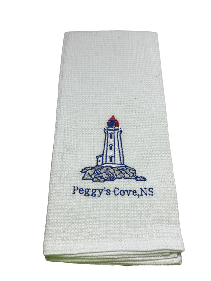 Peggy's Cove Lighthouse Tea Towel