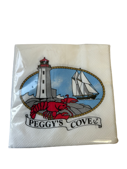 Peggy's Cove Lighthouse Beverage Napkins