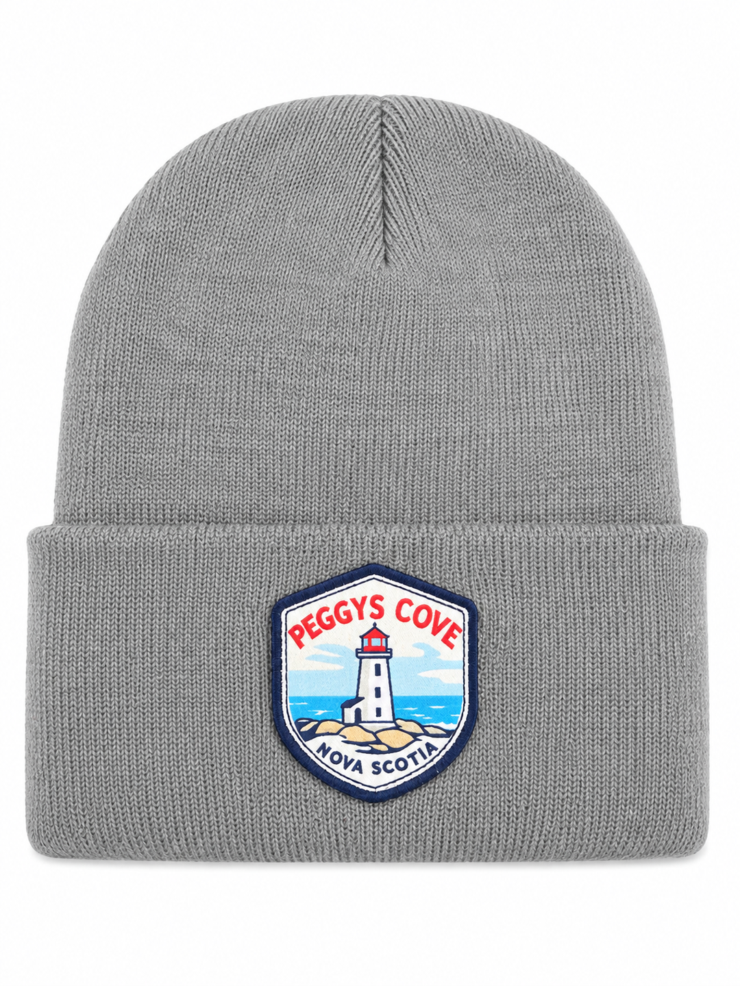 Peggy's Cove NS Lighthouse Patch Toques
