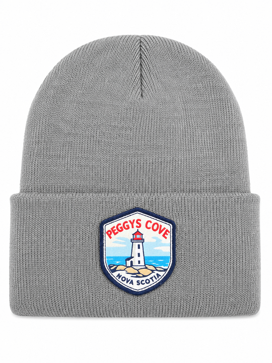 Peggy's Cove NS Lighthouse Patch Toques