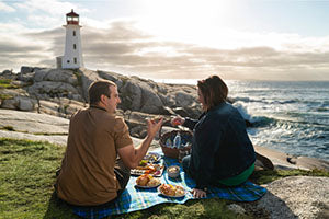 Picnic Lunch in Peggy's Cove