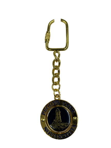 Nova Scotia Gold Spinner Keychain