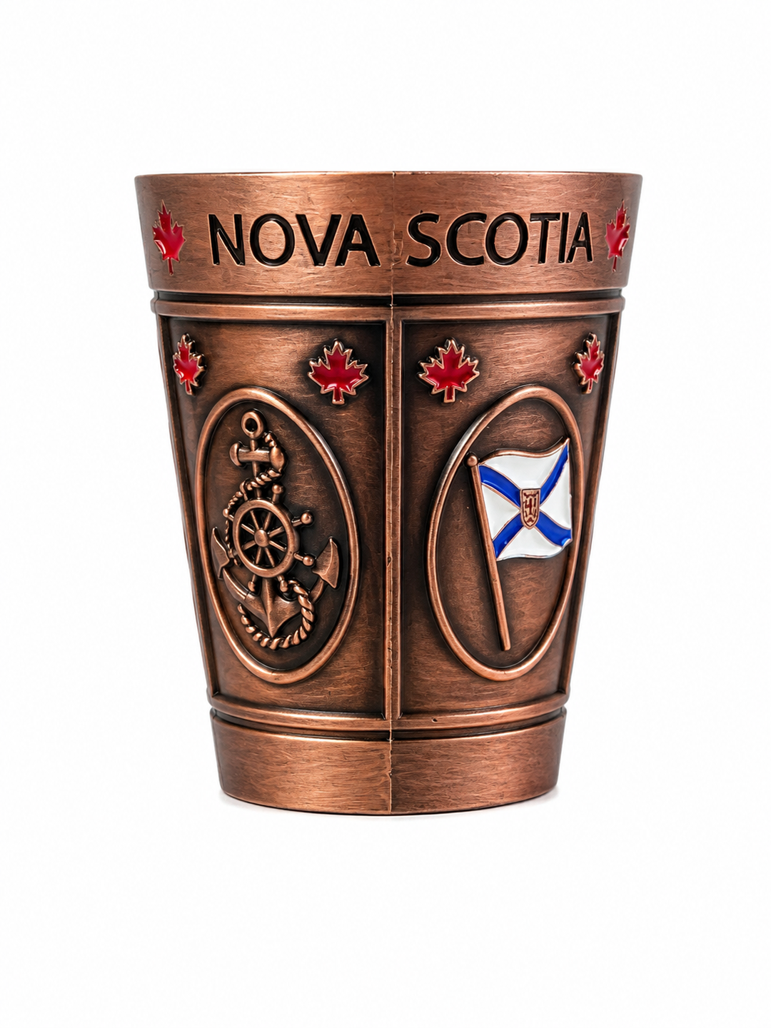 Nova Scotia Metal Shot Glass
