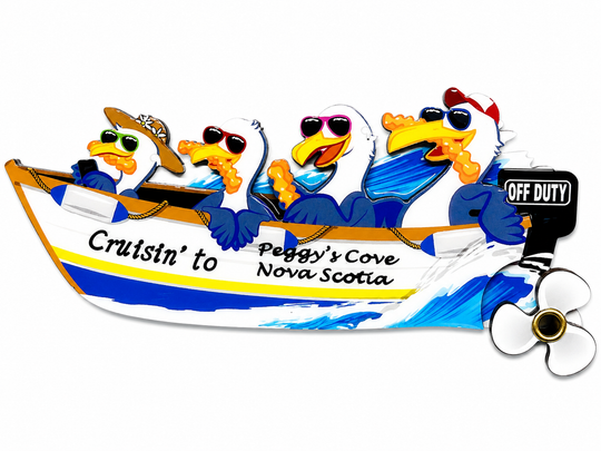 'Cruisin' to Peggy's Cove' Magnets