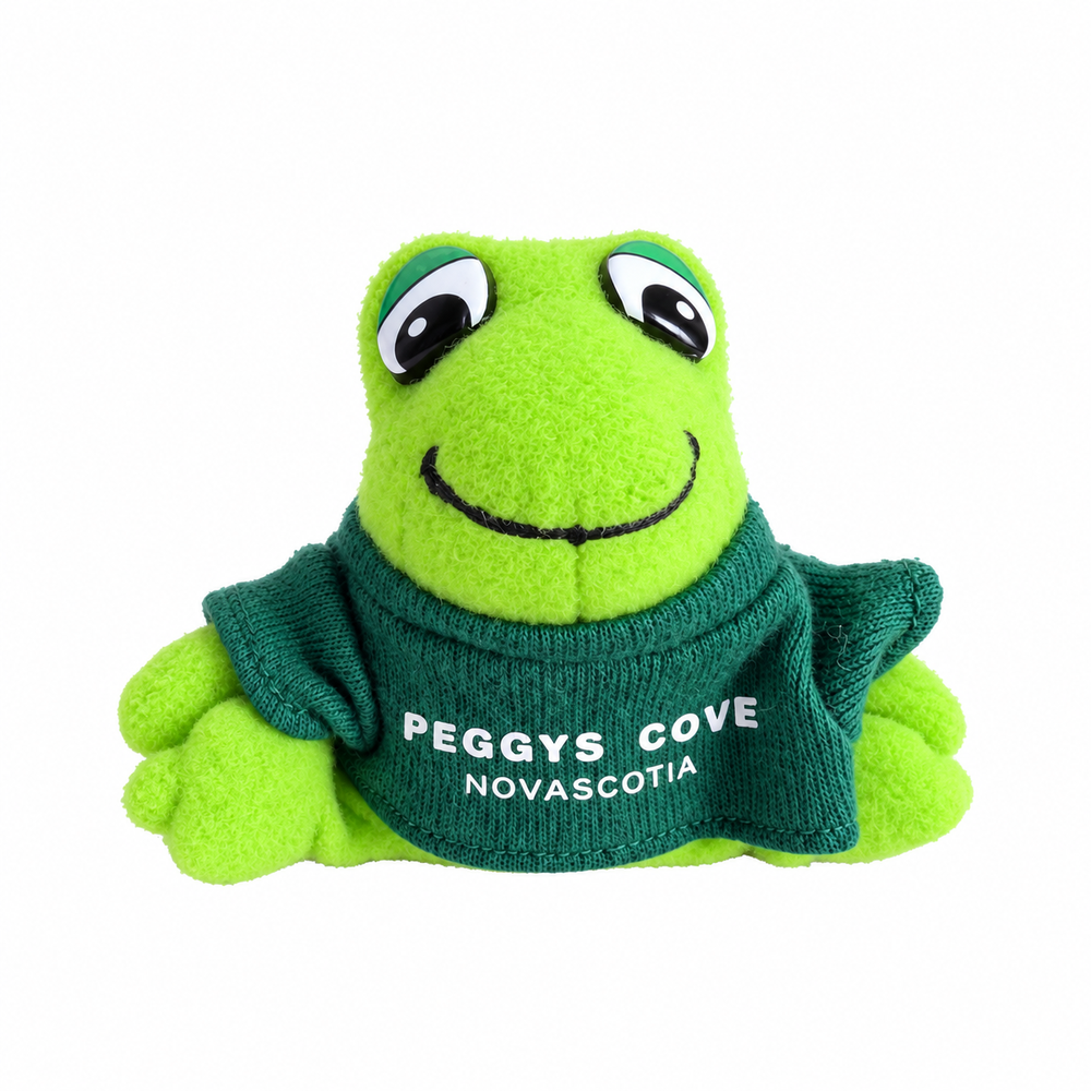 Mini Peggy's Cove Magnetic Frog