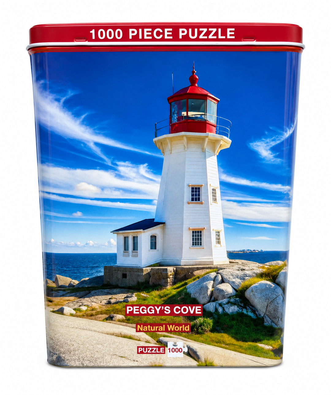 1000pc Peggy's Cove Tin Case Puzzle