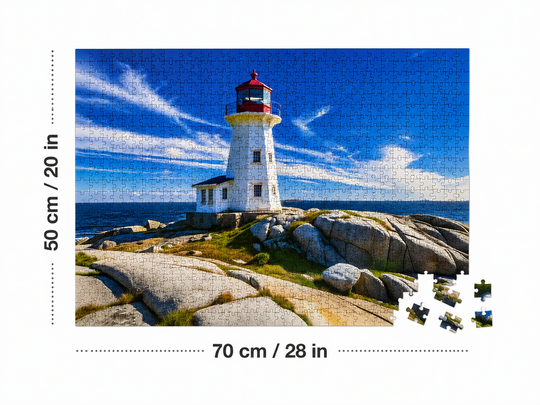 1000pc Peggy's Cove Tin Case Puzzle