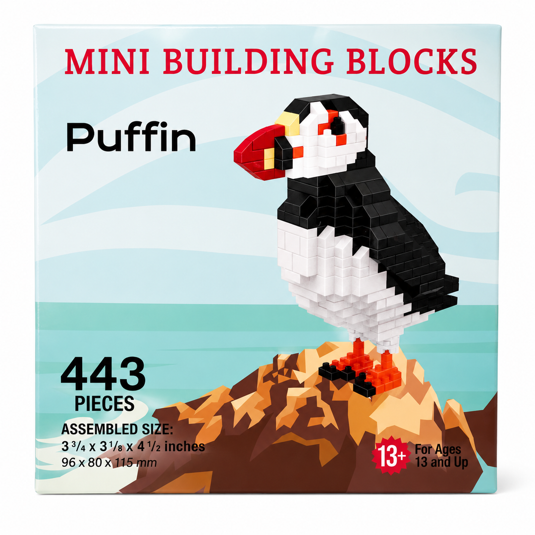 Mini Building Blocks - 443pc Puffin