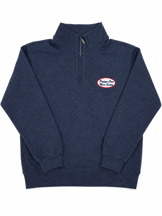 Adult 1/4 Zip Sweater -  Peggy's Cove