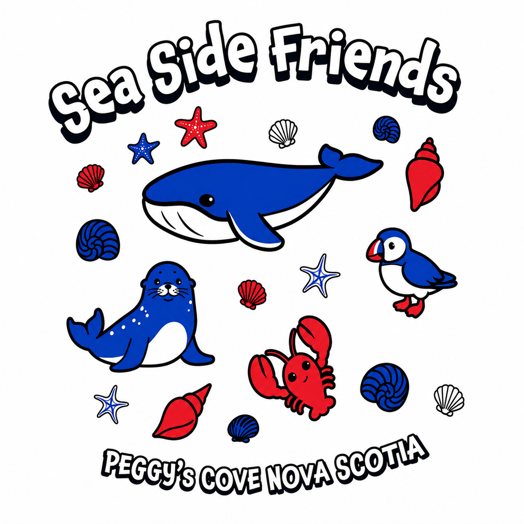 Seaside Friends T-shirt - Toddler
