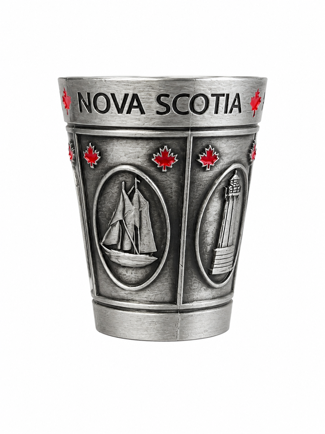 Nova Scotia Metal Shot Glass