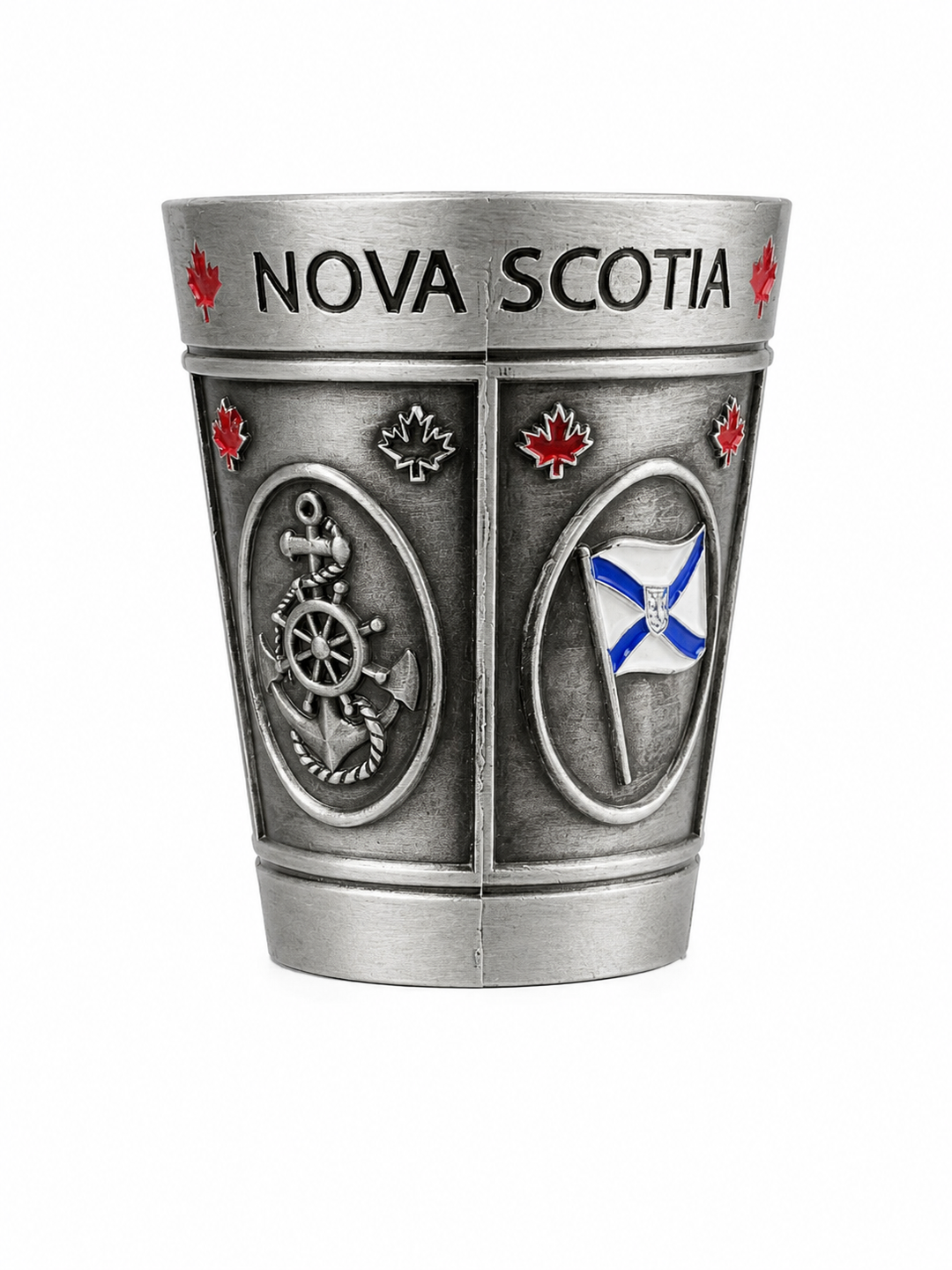 Nova Scotia Metal Shot Glass