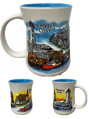 Peggy's Cove 3D Puff Mug