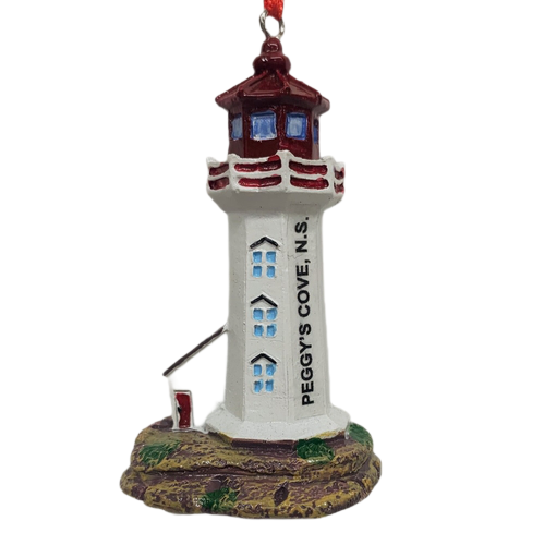 Mini Peggy's Cove Lighthouse Ornament