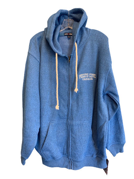 Hooded Jacket With Full Zipper