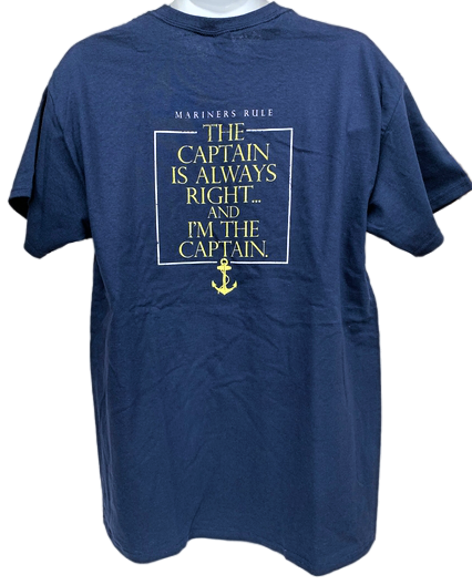 T-Shirt - Mariners Rule - Navy